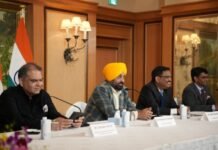 Chief Minister Mann pitches Punjab’s business potential in Osaka — seeking investment, technology and supply-chain links