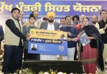 Punjab Sets a New Welfare Benchmark: AAP Launches ₹10 Lakh Universal Health Cover Under Mukh Mantri Sehat Yojna