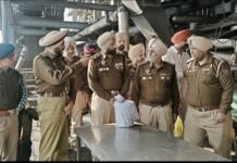 कमिश्नर पुलिस अमृतसर द्वारा एनडीपीएस एक्ट के तहत ज़ब्त किए नशीले पदार्थों को किया गया नष्ट