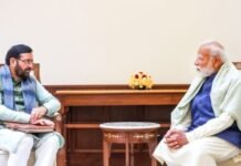 Haryana CM Nayab Singh Saini Holds Crucial Meeting With Prime Minister Modi in New Delhi