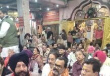 माता जी की चौंकी का आयोजन