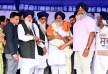 अकाली दल मध्य एशिया के साथ व्यापार के लिए वाघा व फाजिल्का बॉर्डर खोलने के लिए वचनबद्ध: सुखबीर सिंह बादल