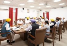 ਮੁੱਖ ਮੰਤਰੀ ਭਗਵੰਤ ਸਿੰਘ ਮਾਨ ਦੀ ਅਗਵਾਈ ਵਿੱਚ ਵਜ਼ਾਰਤ ਵੱਲੋਂ ਦਰਿਆਵਾਂ, ਚੋਆਂ ਅਤੇ ਸੇਮ ਨਾਲਿਆਂ ’ਚੋਂ ਗਾਰ ਕੱਢਣ ਲਈ ਹਰੀ ਝੰਡੀ