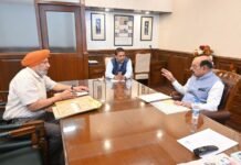 ਕੈਬਿਨਟ ਮੰਤਰੀ ਮੋਹਿੰਦਰ ਭਗਤ ਵੱਲੋਂ ਰੱਖਿਆ ਸੇਵਾਵਾਂ ਭਲਾਈ ਵਿਭਾਗ ਦੇ ਕੰਮਾਂ ਦੀ ਪ੍ਰਗਤੀ ਦਾ ਜਾਇਜ਼ਾ