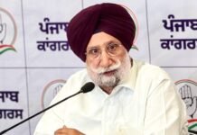 Political Storm Intensifies in Punjab as Sukhjinder Singh Randhawa Questions AAP Government’s Stability and Security Response