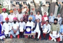 ਫਤਿਹਗੜ੍ਹ ਸਾਹਿਬ ਜਿਲ੍ਹੇ ਦਾ 35ਵਾਂ ਸਥਾਪਨਾ ਦਿਵਸ 14 ਅਪ੍ਰੈਲ ਵਿਸਾਖੀ ਦੇ ਪਵਿੱਤਰ ਤੇ ਧਾਰਮਿਕ ਦਿਹਾੜੇ ਤੇ ਜਿਲ੍ਹਾ ਬਨਾਉਣ ਵਿਚ ਸਹਿਯੋਗ ਕਰਨ ਵਾਲੀਆਂ ਸ਼ਖਸ਼ੀਅਤਾਂ ਦਾ ਗੁਰੂ ਭਗਤ ਰਵਿਦਾਸ ਮਹਾਰਾਜ ਜੀ ਅਵਾਰਡ ਨਾਲ ਸਨਮਾਨ ਕਰਕੇ ਮਨਾਇਆ ਜਾਵੇਗਾ-ਸਾਬਕਾ ਮੰਤਰੀ ਡਾ: ਹਰਬੰਸ ਲਾਲ