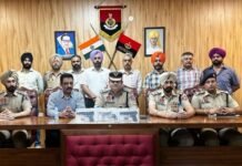 लुधियाना में टारगेट शूटिंग की संभावित कोशिशें नाकाम; आतंकी-गैंगस्टर नेटवर्क से जुड़े दो आरोपी 3 पिस्तौल सहित काबू