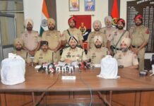 दुबई आधारित ड्रग कार्टेल का अमृतसर में भंडाफोड़; 10 किलो आई.सी.ई. और 4 किलो हेरोइन समेत दो गिरफ्तार