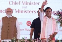 Himanta Biswa Sarma Begins Second Term as Assam Chief Minister, NDA Consolidates Third Straight Government