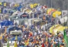 Tension Escalates at Mohali-Chandigarh Border as Farmers Face Tear Gas and Water Cannons