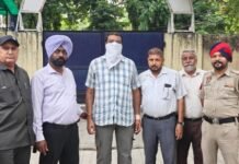 10,000 रुपये की रिश्वत लेते सहायक उप-निरीक्षक को विजिलेंस ब्यूरो ने रंगे हाथ किया काबू
