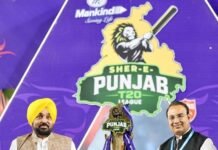 Sher-e-Punjab T20 League Begins in Mohali as Mann Pitches Sports as Punjab’s New Weapon Against Drugs