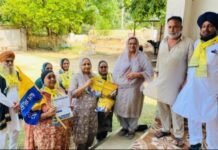 ‘मान के मुनाफे’ अभियान ने पकड़ी रफ्तार, 10 विधानसभा क्षेत्रों में AAP का घर-घर जनसंपर्क