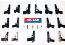 Amritsar Police Bust Three Illegal Arms Networks, Arrest Eight; 15 Pistols and Ammunition Recovered