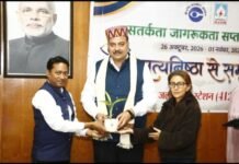 रामपुर जल विद्युत स्टेशन में सतर्कता जागरूकता सप्ताह शुरू, विकास मारवाह ने दिलाई सत्यनिष्ठा की शपथ